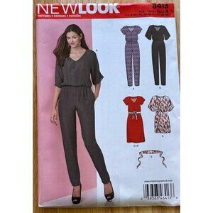 NEWLOOK # 6413 Women's Pattern Seven Sizes in One 8 - 20  Sku 0247 Uncut